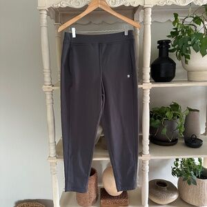 Sweaty Betty Gary Cozy Taper Pants in Urban Gray (S)
